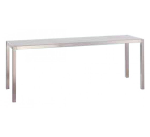 Påsætningsbord af rustfrit stål 1200 x 300 PRO