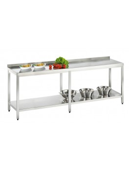 Arbejdsbordafrustfritstl2600x700PROmedhyldeogbagkant-20