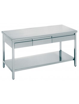 Arbejdsbordafrustfritstl1500x600med3skuffer-20