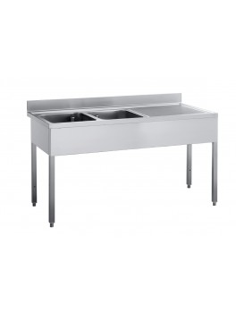 OpvaskebordECO1400x600med2vaskeivenstreside-20