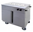 BainMarie-Vogn 4x GN1/3 med opvarmet underskab